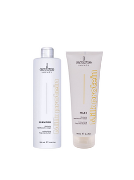 Envie Luxury Milk Набір Шампунь та Маска з молочними протеїнами та кислим Ph RR417 фото